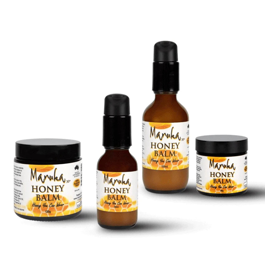 Natural skincare ingredients with manuka honey, lemon, essential oil, clay,  balm, rosemary herbs and natural soap, healthy wellness and spa products ,  natural homemade ingredients - Hanalei Bay Resort